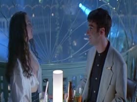 Mia Kirshner Flasing , boobs scene in Exotica (1994) 5