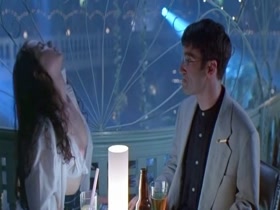 Mia Kirshner Flasing , boobs scene in Exotica (1994) 6