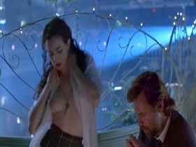 Mia Kirshner boobs , Brunette scene in Exotica (1994) 4