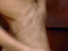 Suzi Simpson Outdoor , boobs scene in Enemy Gold (1993) 13
