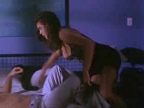 Teri Hatcher Couple , boobs in Cool Surface (1994) 5