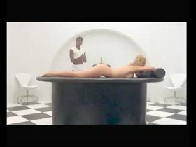 Yuliya Mayarchuk butt, pussy scene in Cheeky 3