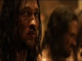 Lucy Lawless Costume , nude scene in Spartacus 20