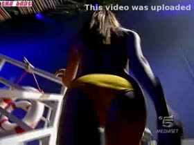 Belen Rodriguez bikini scene in The Beat 7