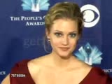 A.J. Cook Blonde , Sexy Dress In 2006 Peoples Choice Awards 5