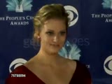 A.J. Cook Blonde , Sexy Dress In 2006 Peoples Choice Awards 7