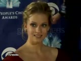 A.J. Cook Blonde , Sexy Dress In 2006 Peoples Choice Awards 8