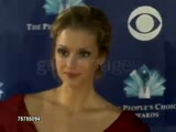 A.J. Cook Blonde , Sexy Dress In 2006 Peoples Choice Awards 9