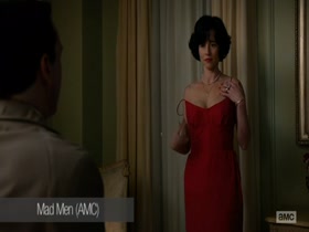 Linda Cardellini underware , hot scene in Mad Men (2007) 1