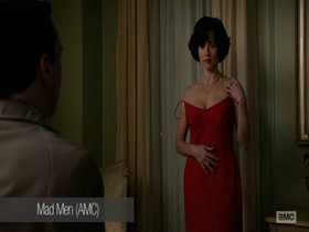 Linda Cardellini underware , hot scene in Mad Men (2007) 2