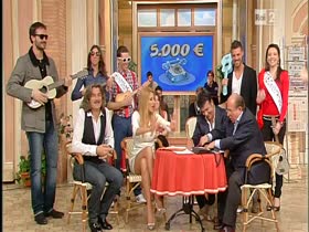 Adriana Volpe High Heels , Cleavage In fatti vostri 21-01-13 2