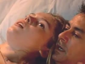 Famous actress Agnes Bruckner has sex in bed 1