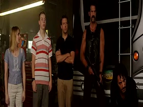 Jennifer Aniston striping in We're the Millers (2013) striping 8