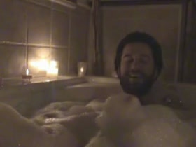Dustin Diamond orgy , boobs scene in Sex Tape 1