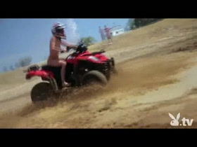 Hot Girls Driving 4wheelers Naked! 15