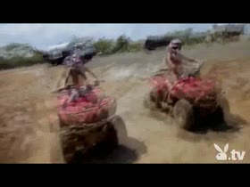 Hot Girls Driving 4wheelers Naked! 18