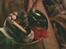 Indira Varma Exposed , boobs in Kama Sutra: A Tale of Love (1996) 17