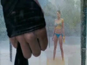 Sarah Carter Bikini , Wet scene in Dead Or Alive 12
