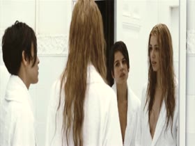 Elena Anaya web , shower scene in Room In Rome 17