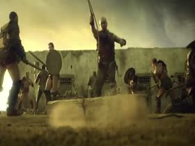Dustin Clare's sex scene in Spartacus Gods of the Arena 16