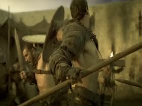 Dustin Clare's sex scene in Spartacus Gods of the Arena 18