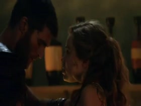 Ana Hutchison nude, on top scene in Spartacus 3