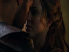 Ana Hutchison nude, on top scene in Spartacus 5