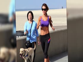 Audrina Patridge's Hot Jogging Body 13