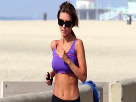 Audrina Patridge's Hot Jogging Body 17