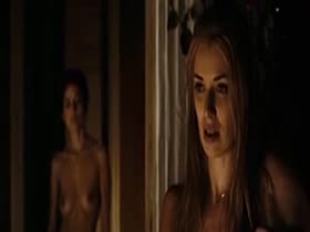 Elena Anaya & Natasha Yarovenko blonde , nude scene in Room in Rome  19
