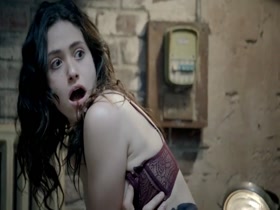 Emmy Rossum kinky , nude scene in Shameless S04E04 15