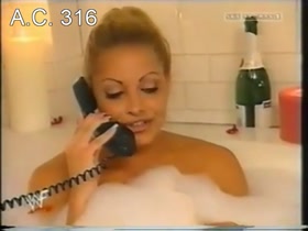 Trish Stratus backstage video in bath 15