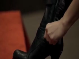 Trish Stratus Undresses in Bounty Hunters 19