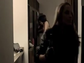 Trish Stratus Undresses in Bounty Hunters 2