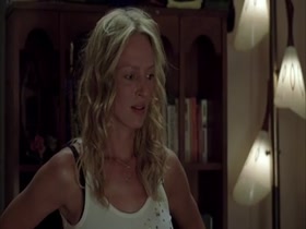 Uma Thurman kissing , hot scene in Prime 9