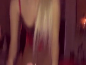 Jonna Lundell blowjob , missionary in sex tape 6