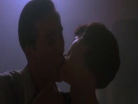 Sean Young hard nipples, sex scene in Fire Birds