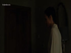 Lena Headey Transparent Dress , Nipples in Zipper (2015) 2