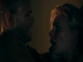 Bonnie sveen nude, sex scene in spartacus 10