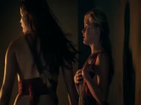 Bonnie sveen nude, sex scene in spartacus 16