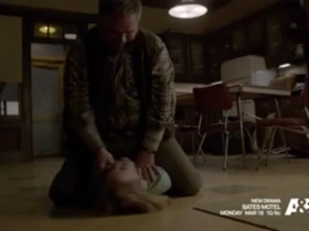 Vera Farmiga sex, behind scene in Bates Motel 6
