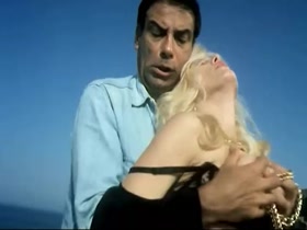 Moana Pozzi nude ,boobs scene in Provocazione (1988) 10