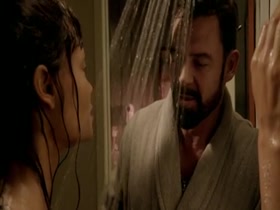 Thandie Newton nude , shower scene in Rogue 6