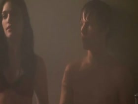 Janet Montgomery nude , bra scene in Skins 2