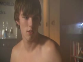 Janet Montgomery nude , bra scene in Skins 8