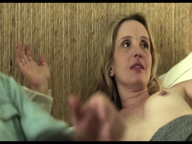 Julie Delpy breast in Before Midnight (2013) 10
