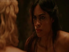 Rosario Dawson nude, sex scene in Alexander 8