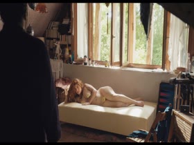 Agnes Jaoui Big boobs , Explicit In Comme Un Avion (2015) 6