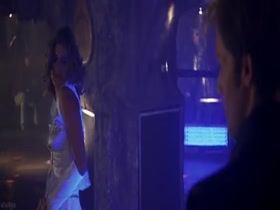 Clara Morgan nude, boobs scene in Snowborder 1