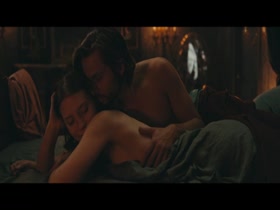 Mia Wasikowska Couple , Brunette in Madame Bovary (2014) 1